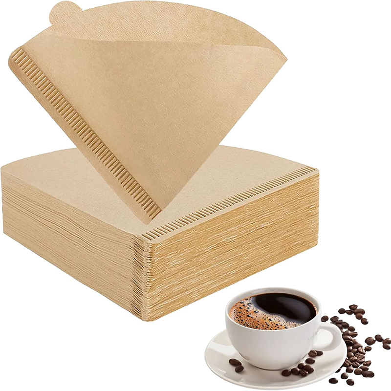 Coffee Equipment Machine - 100 Stück Kaffeefilterpapiere (1–4 Tassen), Einweg-Filterpapiere,