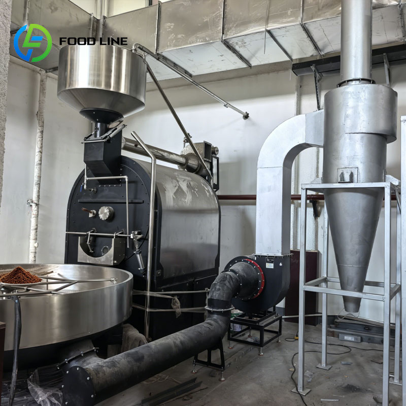 Coffee Equipment Manufacturers - Kaffeeherstellungslinie Kaffeebohnenröster Entsteinungsanlage Mühle Mischer Verpackungsanlage