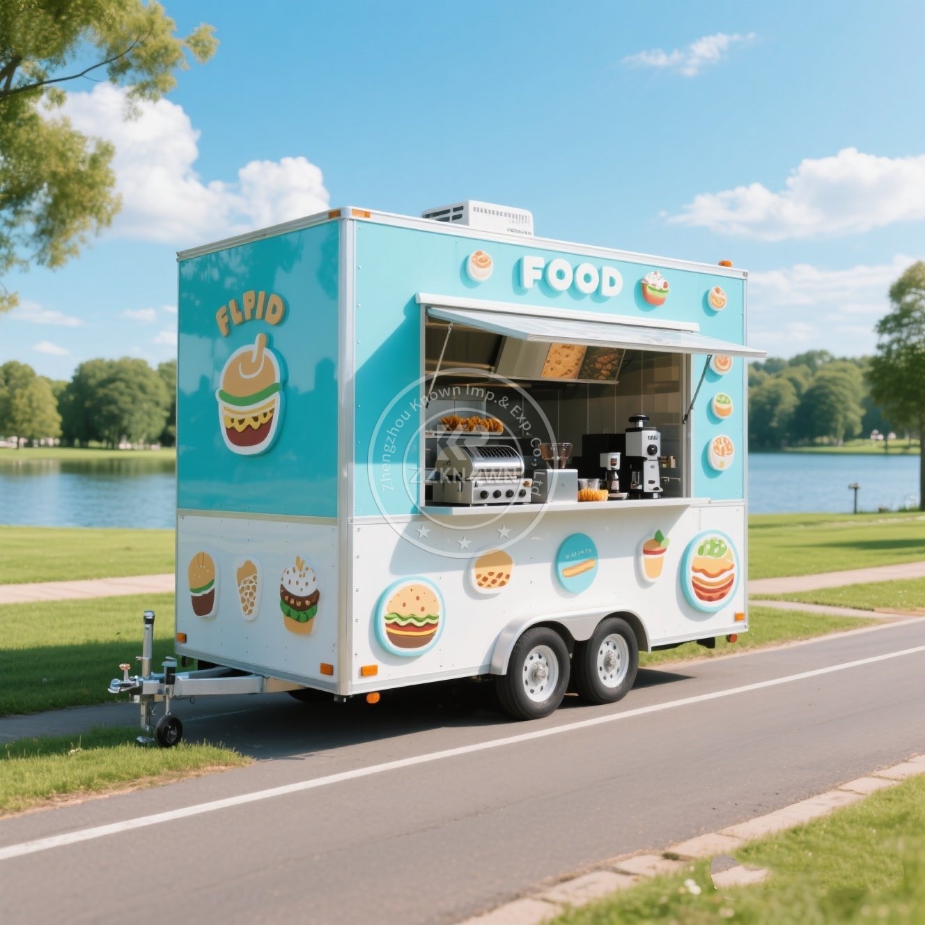 Coffee Van Equipment - Imbissanhänger, LKW, Eis, Kaffee, Snack, Lebensmittelanhänger,