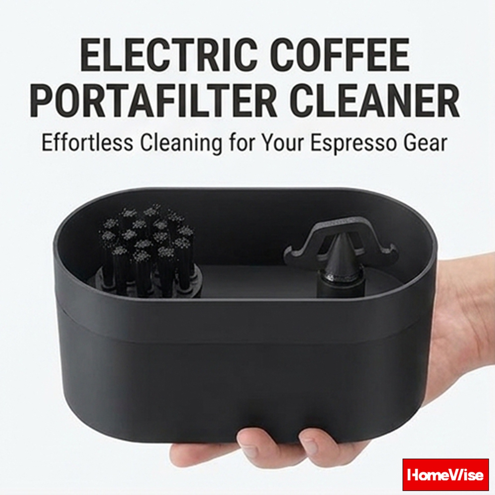 Coffee Equipment Cleaner - HomeWise CP-1 Elektrischer Kaffeefilter-Reiniger 51mm 58mm