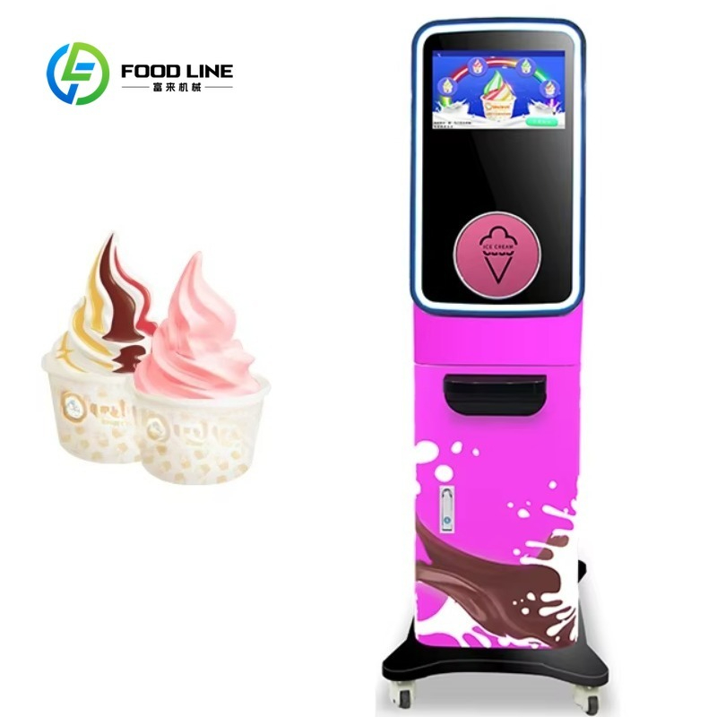 Coffee Equipment Needed - Kaffeehaus-Mini-Eismaschine, farbenfroh, schnell kühlend, vollautomatisch, keine