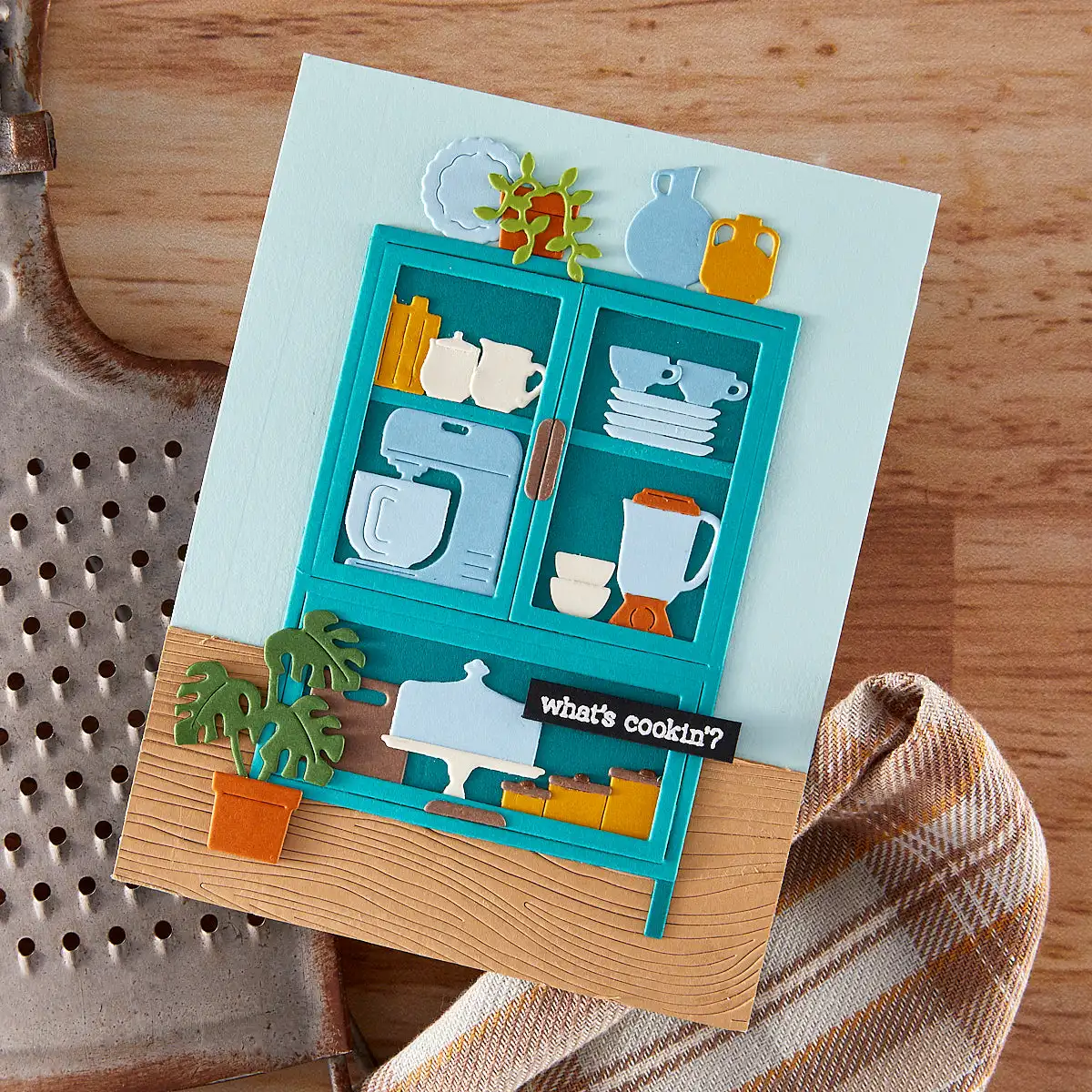 Coffee Van Equipment - Kaffeemaschinen-Metall-Stanzformen Retro Regenbogen-Schablone DIY Kartenherstellung Scrapbook