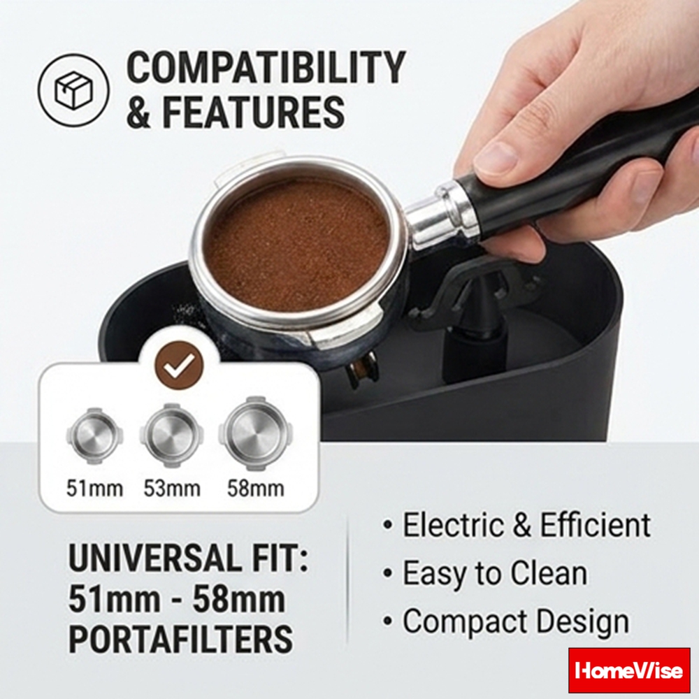 HomeWise CP-1 Elektrischer Kaf – Coffee Equipment Cleaner Bewertung und Preis