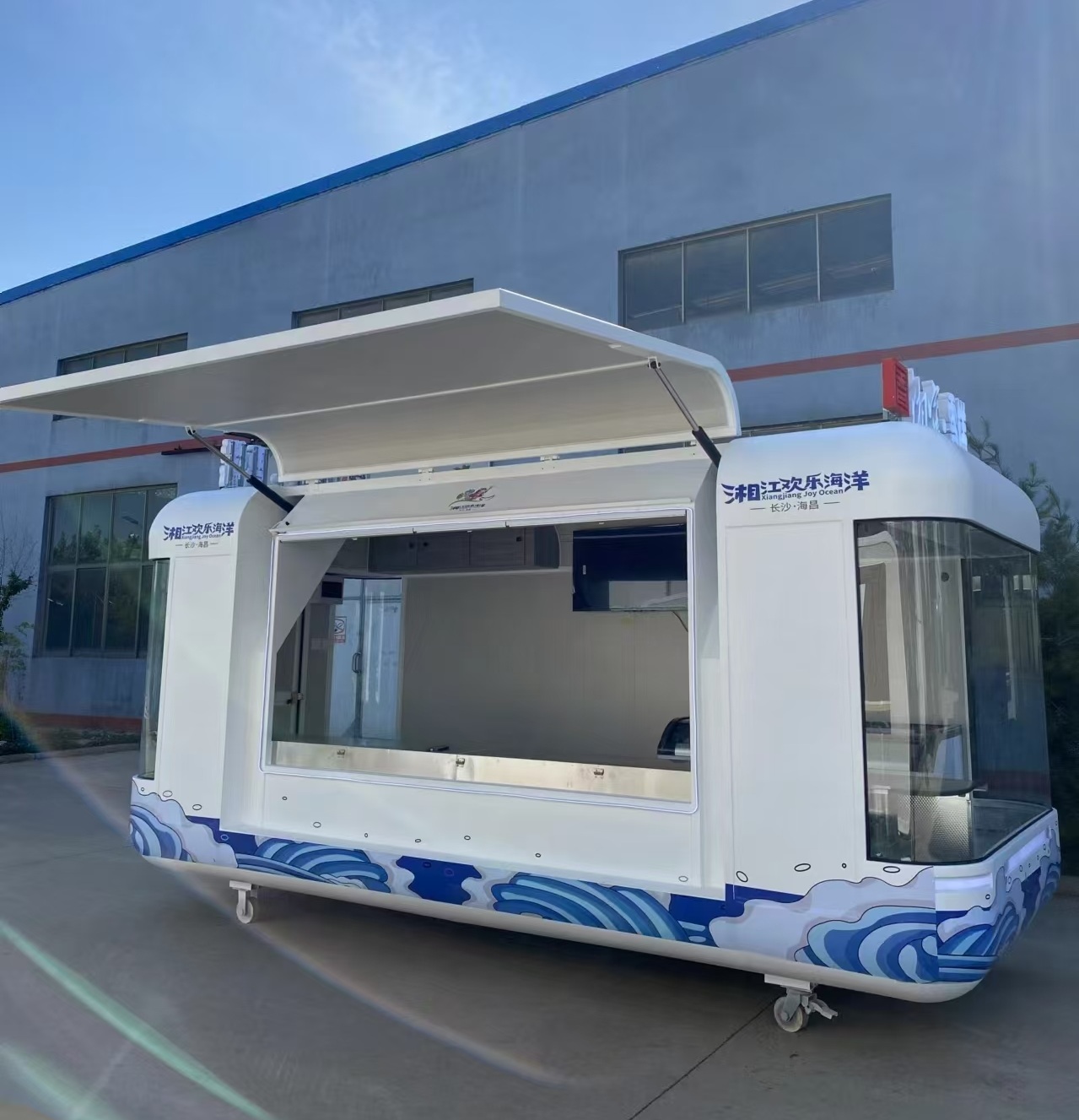 Kommerzieller Standard-Food-Tr – Coffee Van Equipment Bewertung und Preis