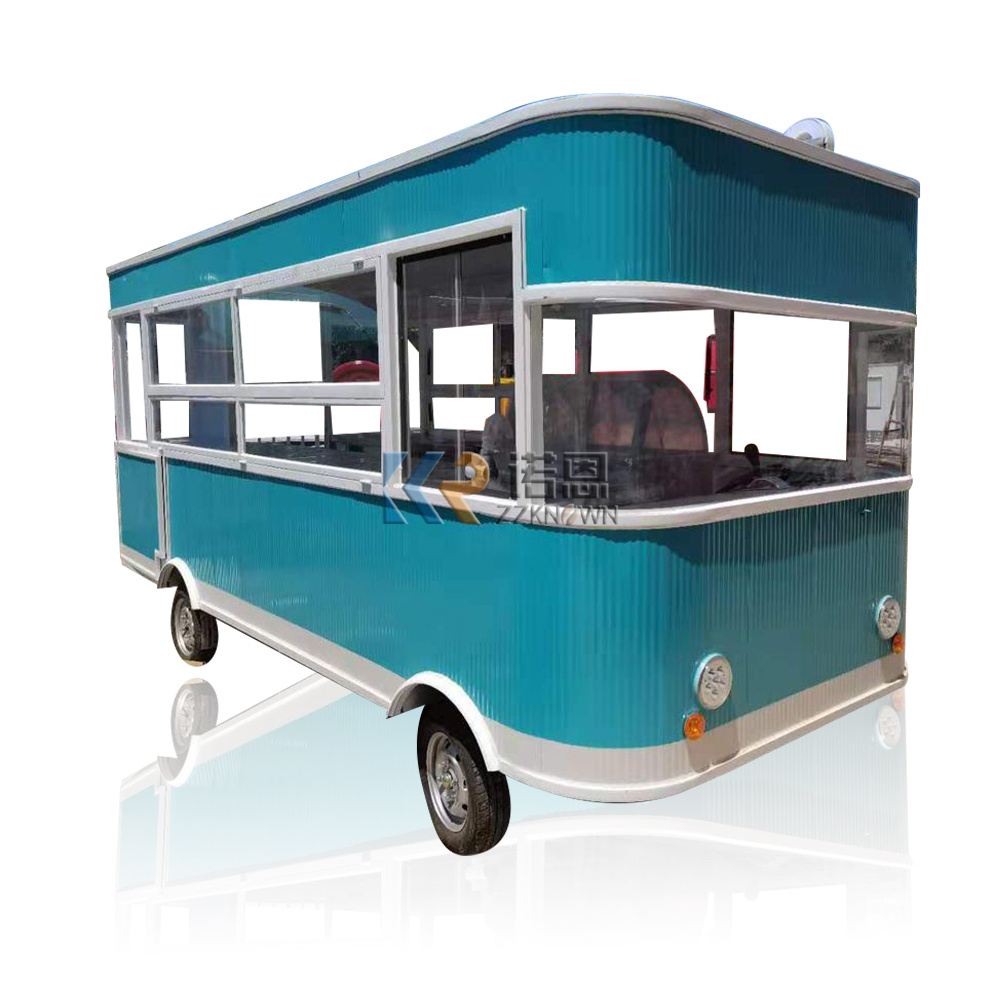 Auf Lager 5M mobiler Imbisswag – Coffee Van Equipment Bewertung und Preis