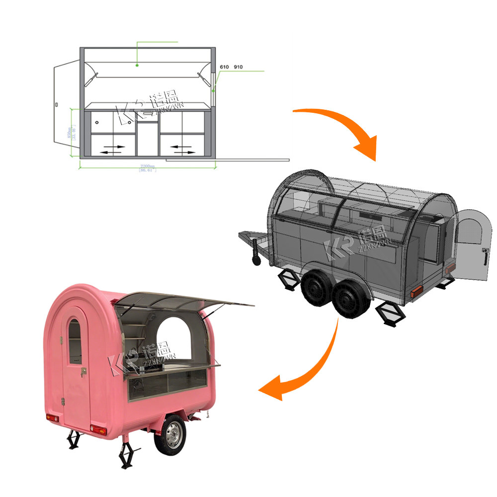 Kommerzieller Street Concessio – Coffee Van Equipment Bewertung und Preis